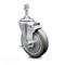 Service Caster 5 Inch Gray Polyurethane Wheel Swivel 10mm Threaded Stem Caster with Brake SCC-TS20S514-PPUB-TLB-M1015 - alternate 1